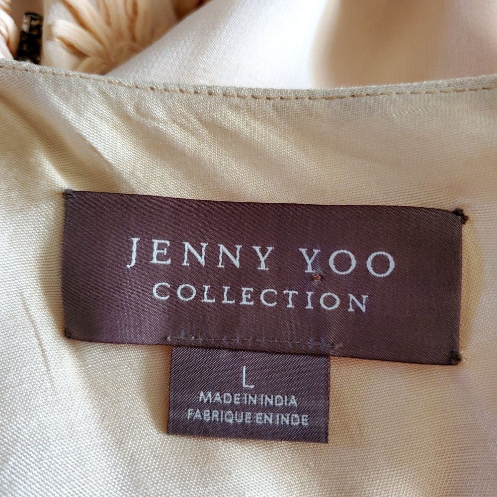 Jenny Yoo Collection Blaire Hand Embroidered/Embellished Dress in Blush … - Picture 12 of 16